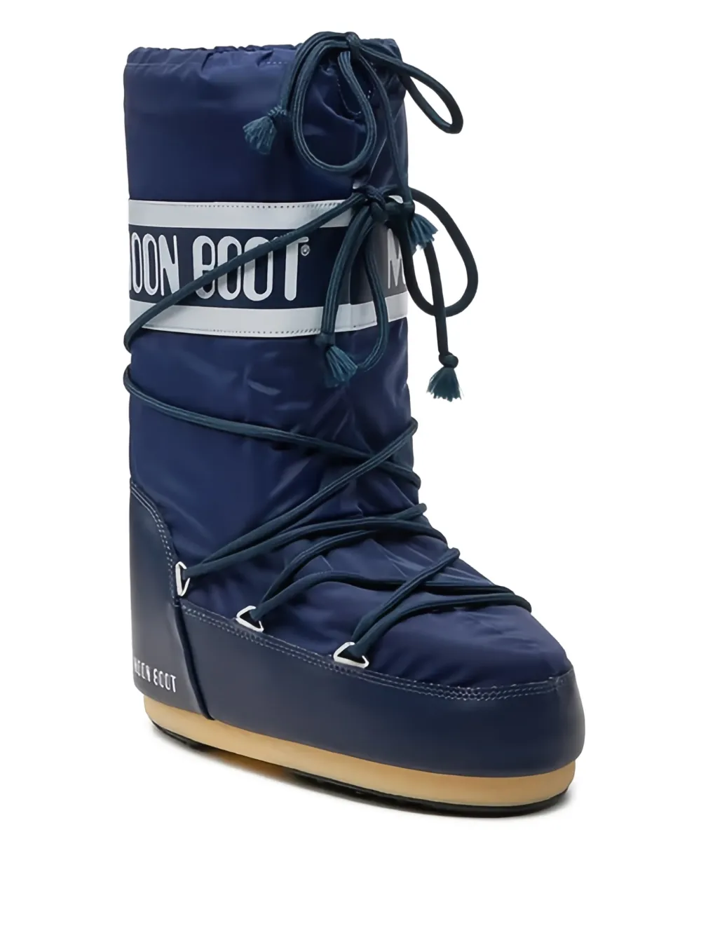 Moon Boot logo-print drawstring boots | Biker Boots | Image 2