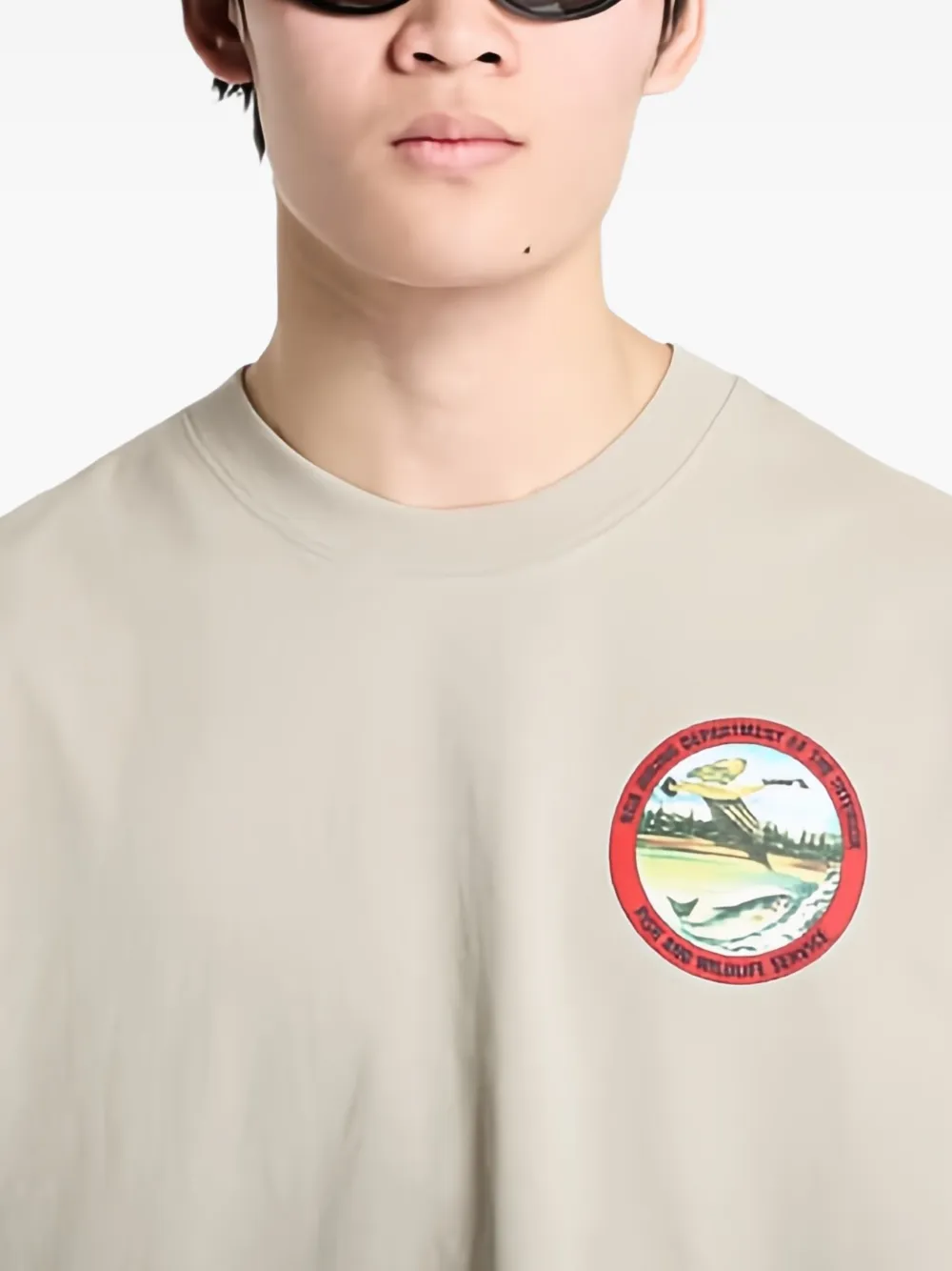 ROA Division T-shirt Grijs