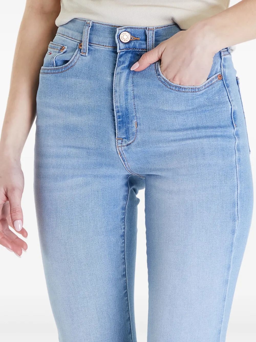 Tommy Jeans Sylvia high waist jeans Blauw