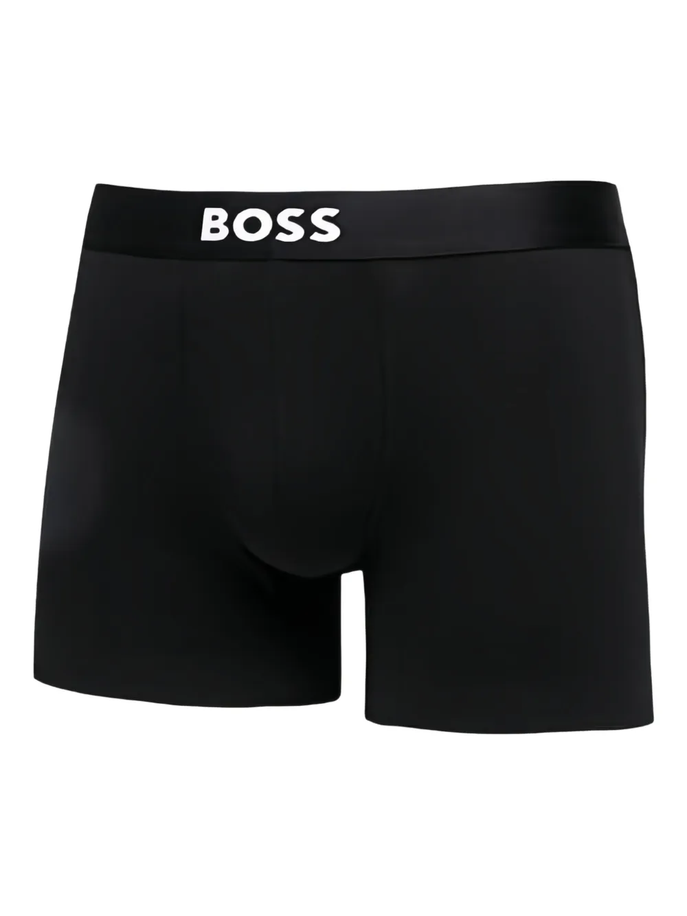 BOSS Drie boxershorts met logoband Wit