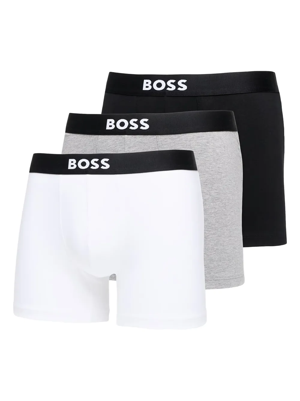 BOSS ロゴ ボクサーパンツ セット - ホワイト BOSS ロゴ ボクサーパンツ セット - ホワイト