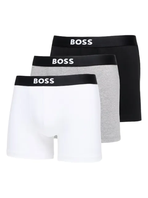BOSS logo-waistband boxers (pack of three)