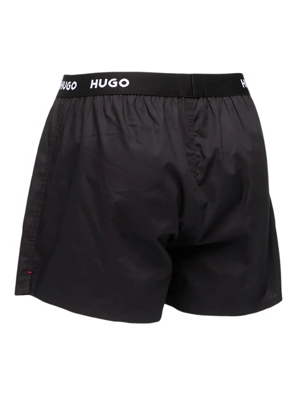 HUGO Drie boxershorts met logoband Blauw