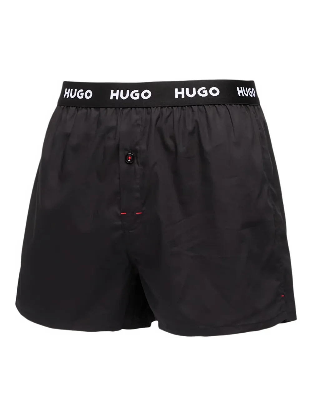 HUGO Drie boxershorts met logoband Blauw