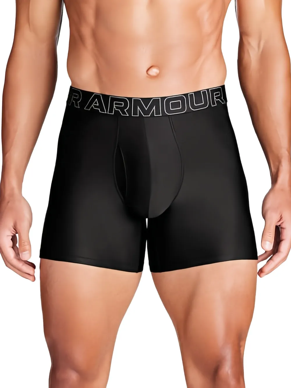 Under Armour Drie boxershorts met logoband Zwart