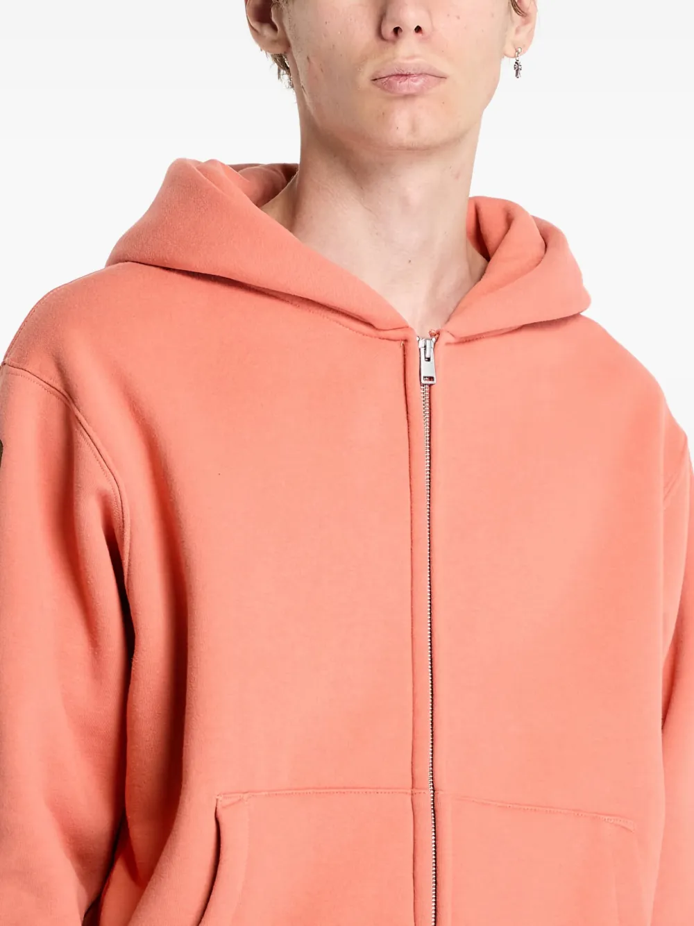 Pleasures Hoodie van katoenblend Oranje