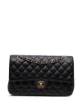 CHANEL Pre-Owned 2014 Medium Classic Caviar Double Flap shoulder bag - Black