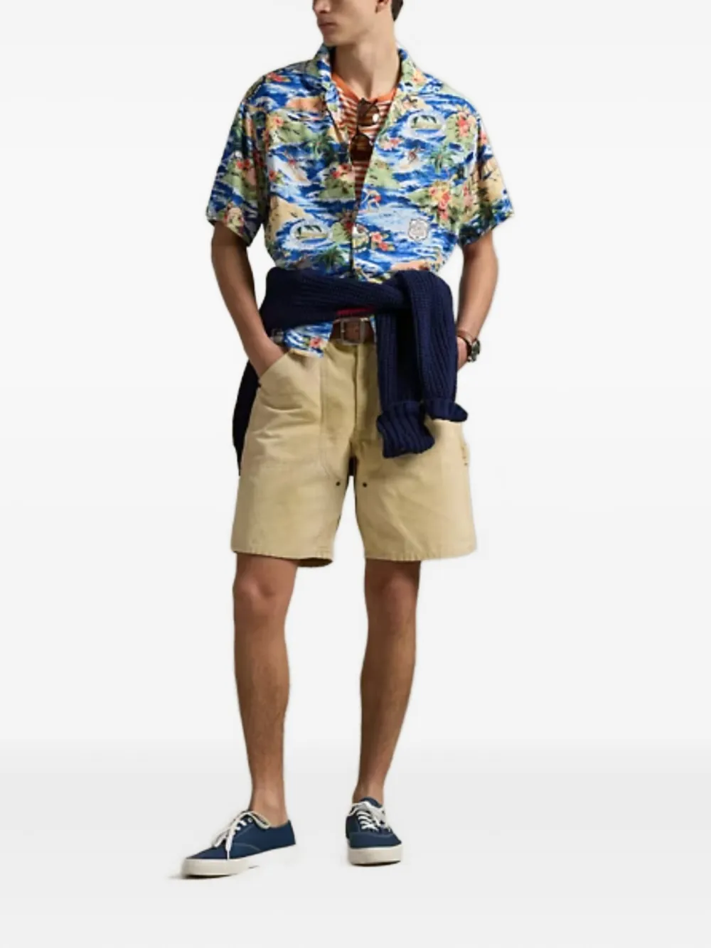 Polo Ralph Lauren Overhemd met print - Blauw