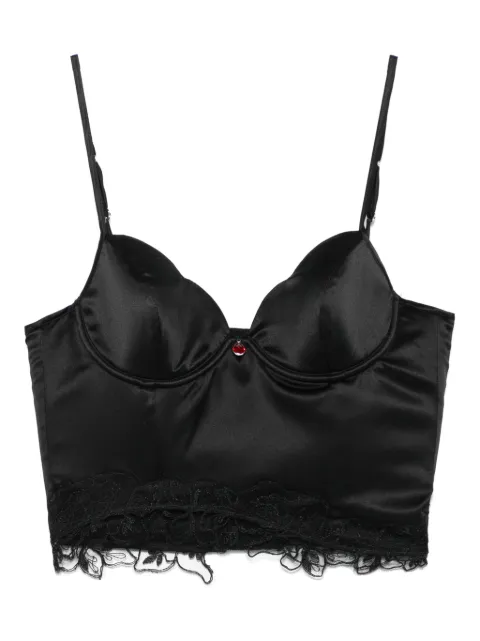RUBINI stretch-silk top