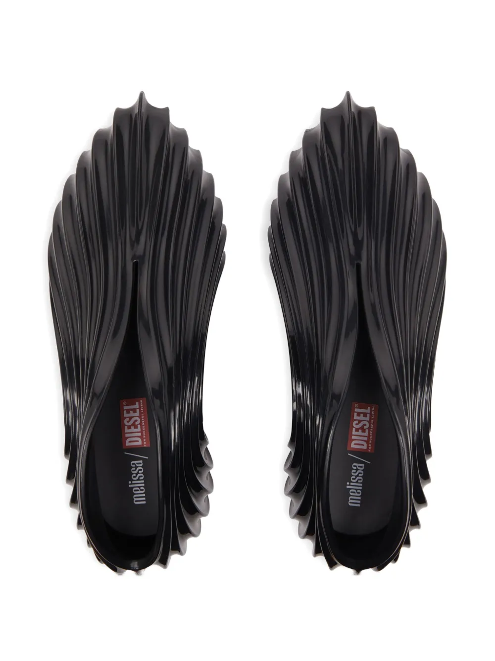 Diesel x Melissa Quantum sneakers Black