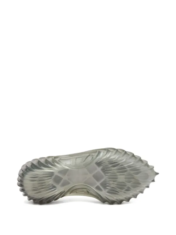 Diesel x Melissa Quantum Ribbed Wave Sneakers | Grey | FARFETCH