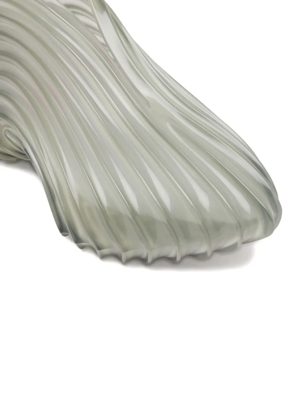 Diesel x Melissa ribbed wave sneakers Grey