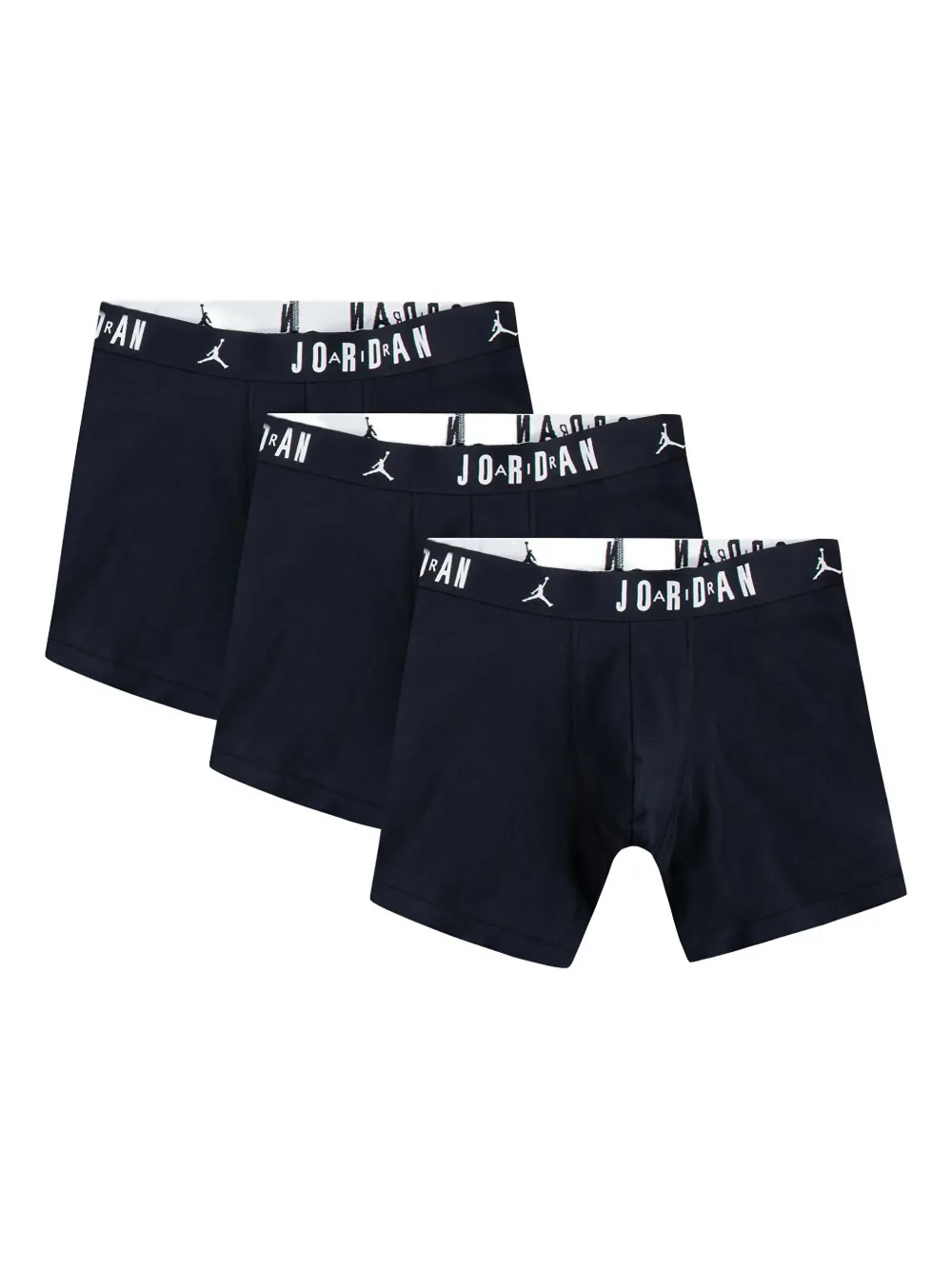 Jordan Drie boxershorts met logoband Zwart