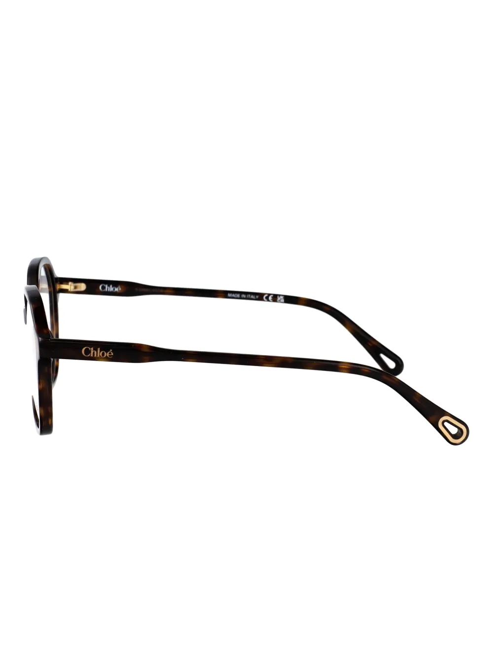 Chloé Eyewear Bril met vierkant montuur Bruin