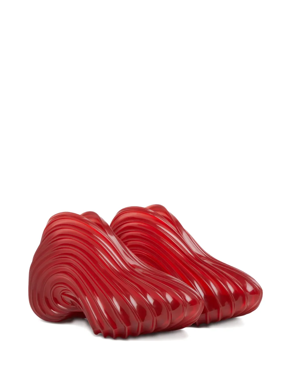 Diesel x Melissa Quantum wave sneakers Red