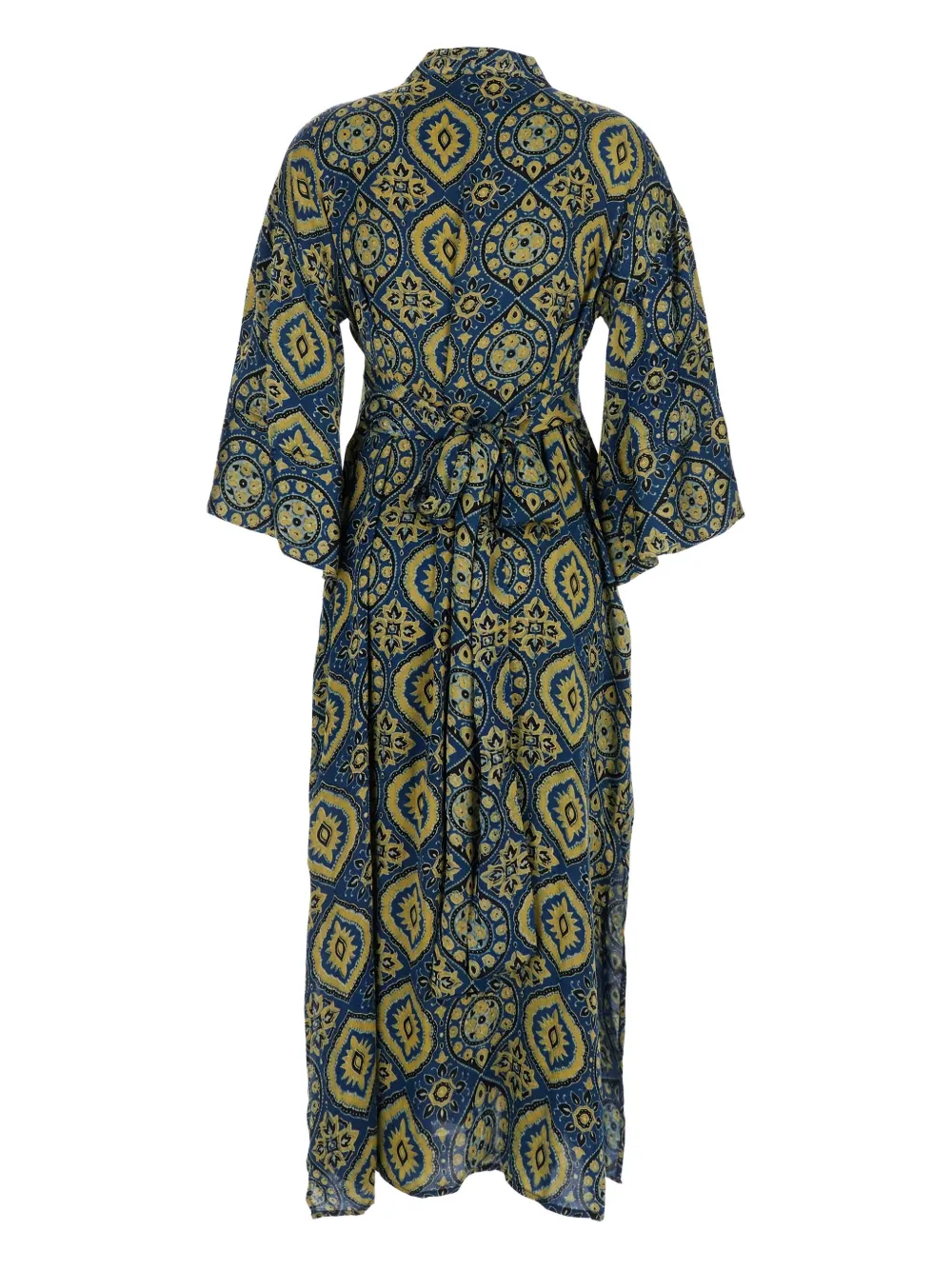 OBIDI Jasmine midi-jurk - Blauw
