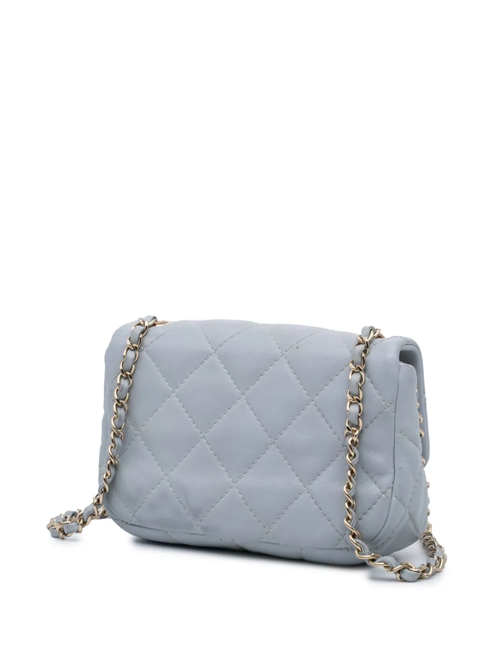 CHANEL Pre-Owned 2021-2024 Mini Calfskin Chain Around Flap crossbody bag | كلاسيكيات | Image 2
