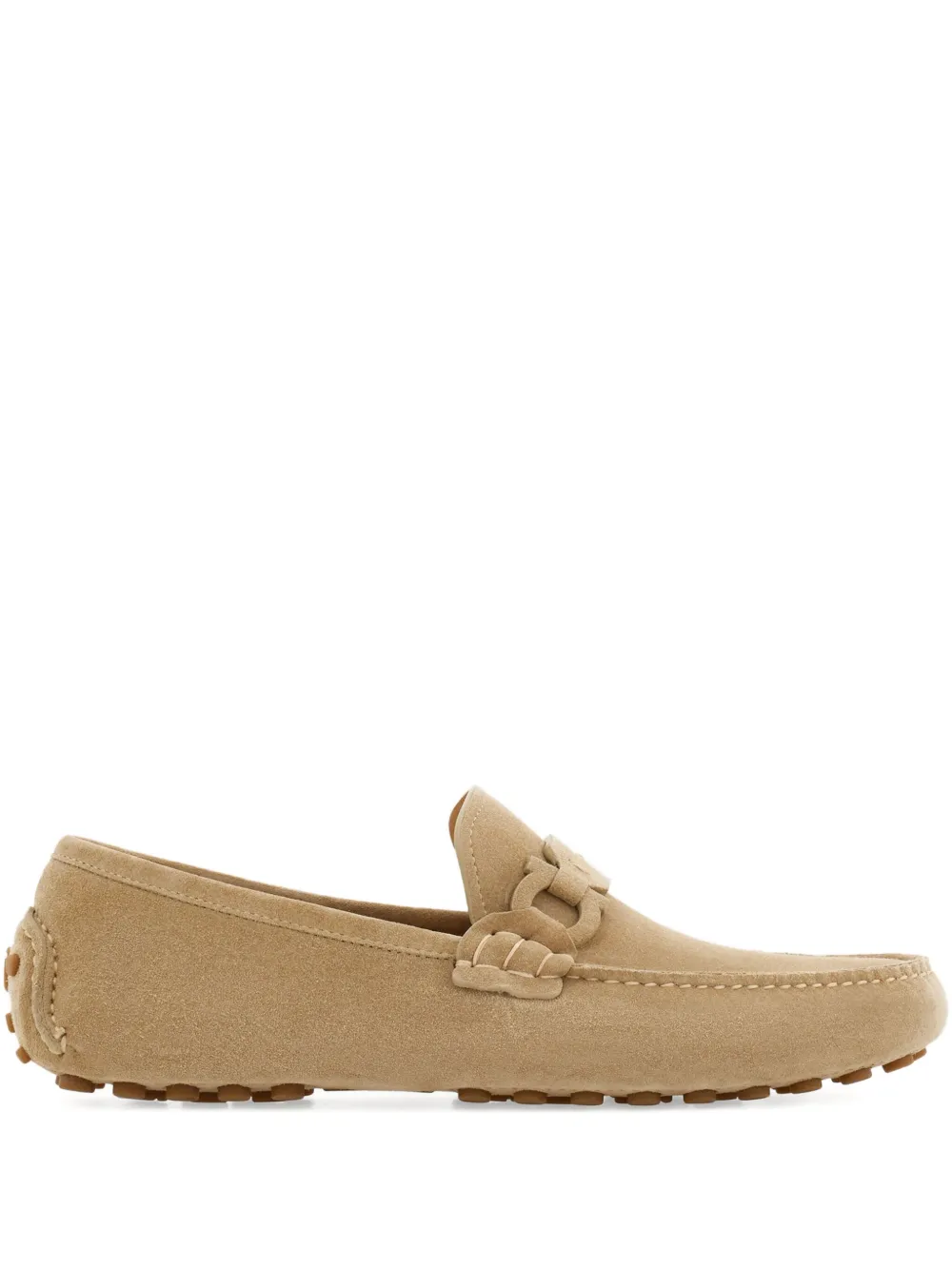 Ferragamo Gancini loafers Groen