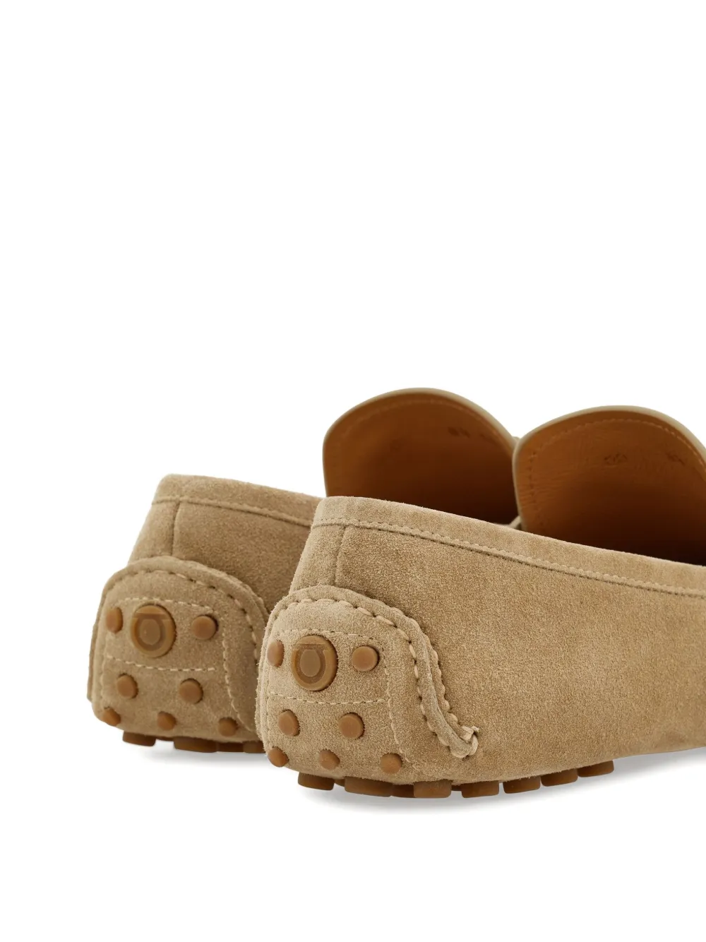 Ferragamo Gancini loafers Groen