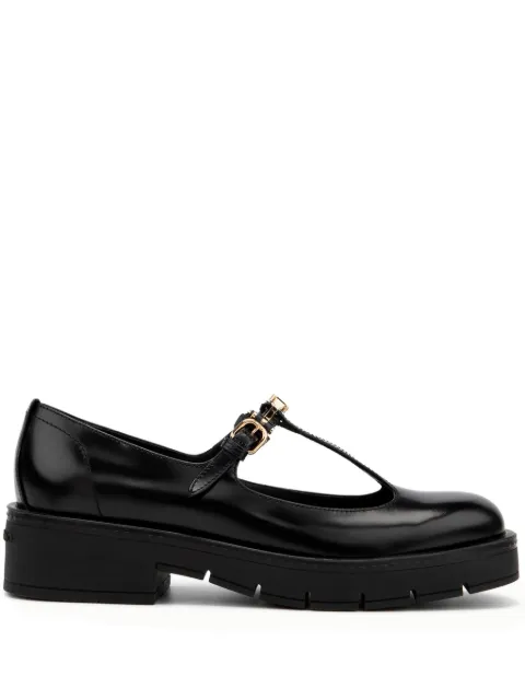 Ferragamo F-buckle Mary Jane pumps