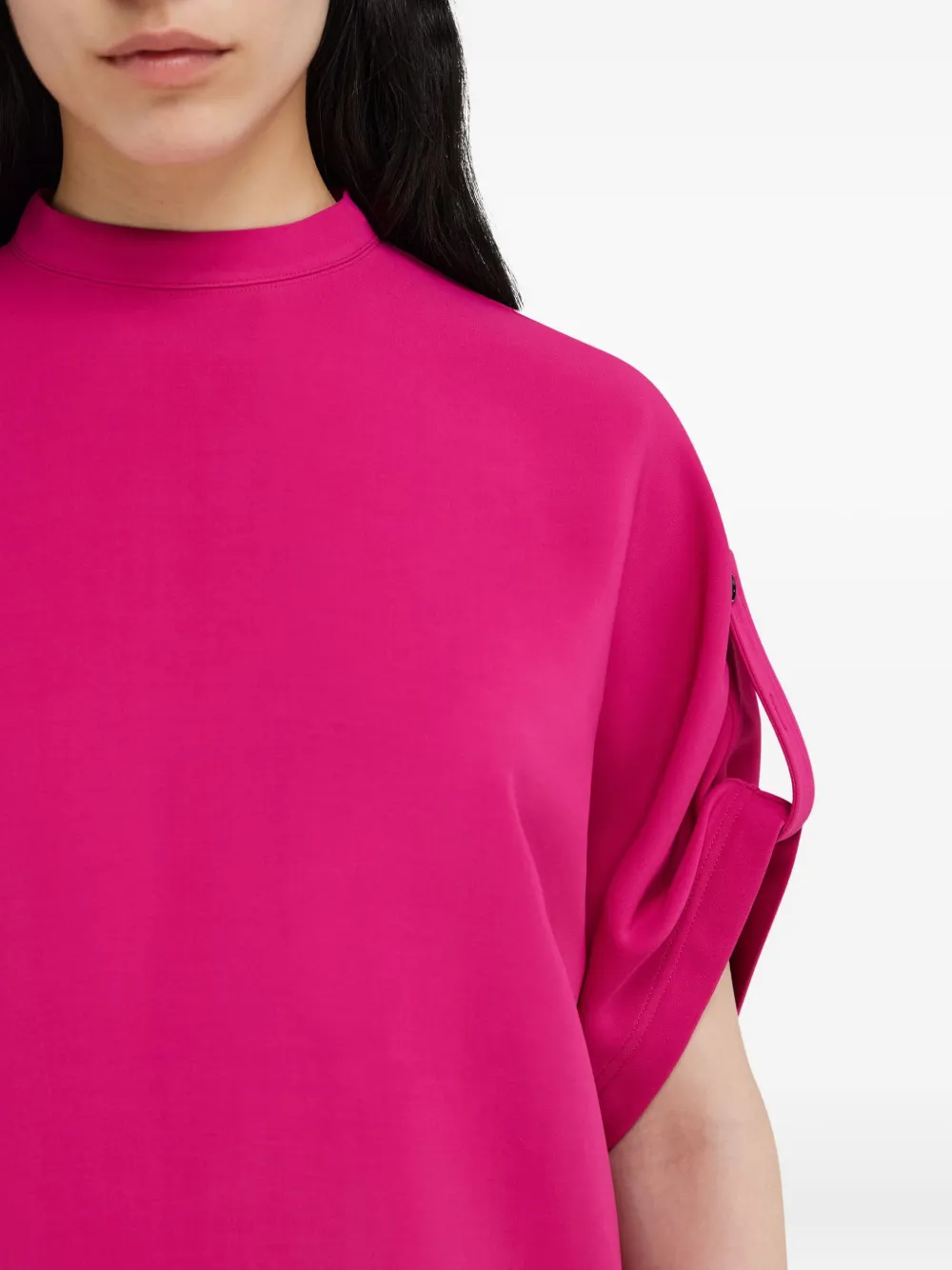 Ferragamo T-shirt met ronde hals Roze
