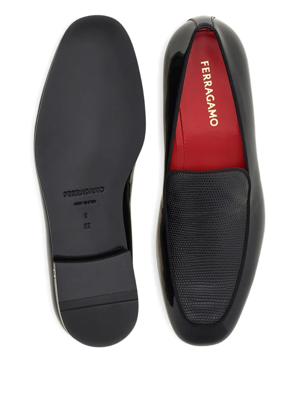 Ferragamo Sleek loafers Zwart
