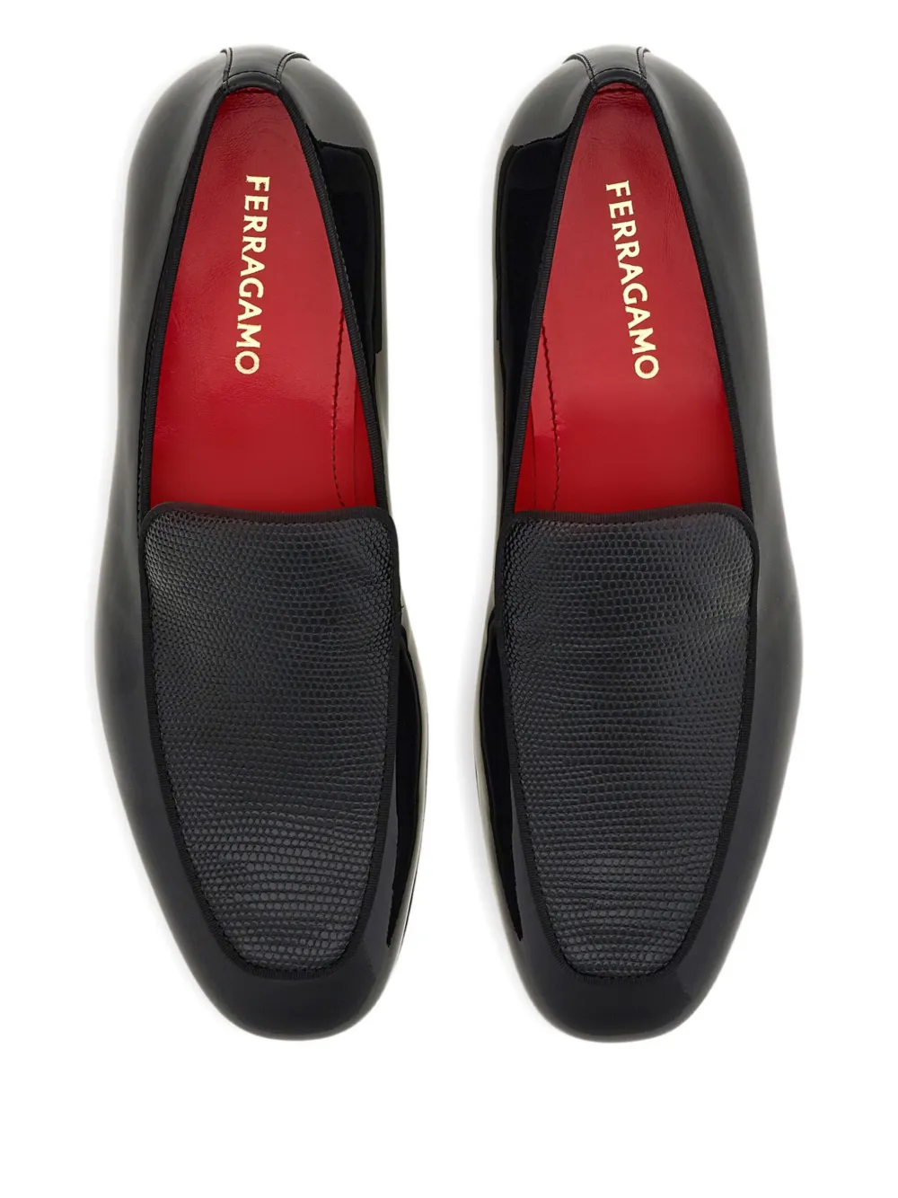 Ferragamo Sleek loafers Zwart