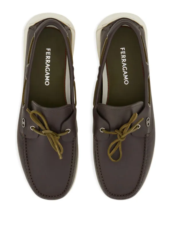 Salvatore Ferragamo デッキシューズ Salvatore Ferragamo デッキシューズ Salvatore Ferragamo