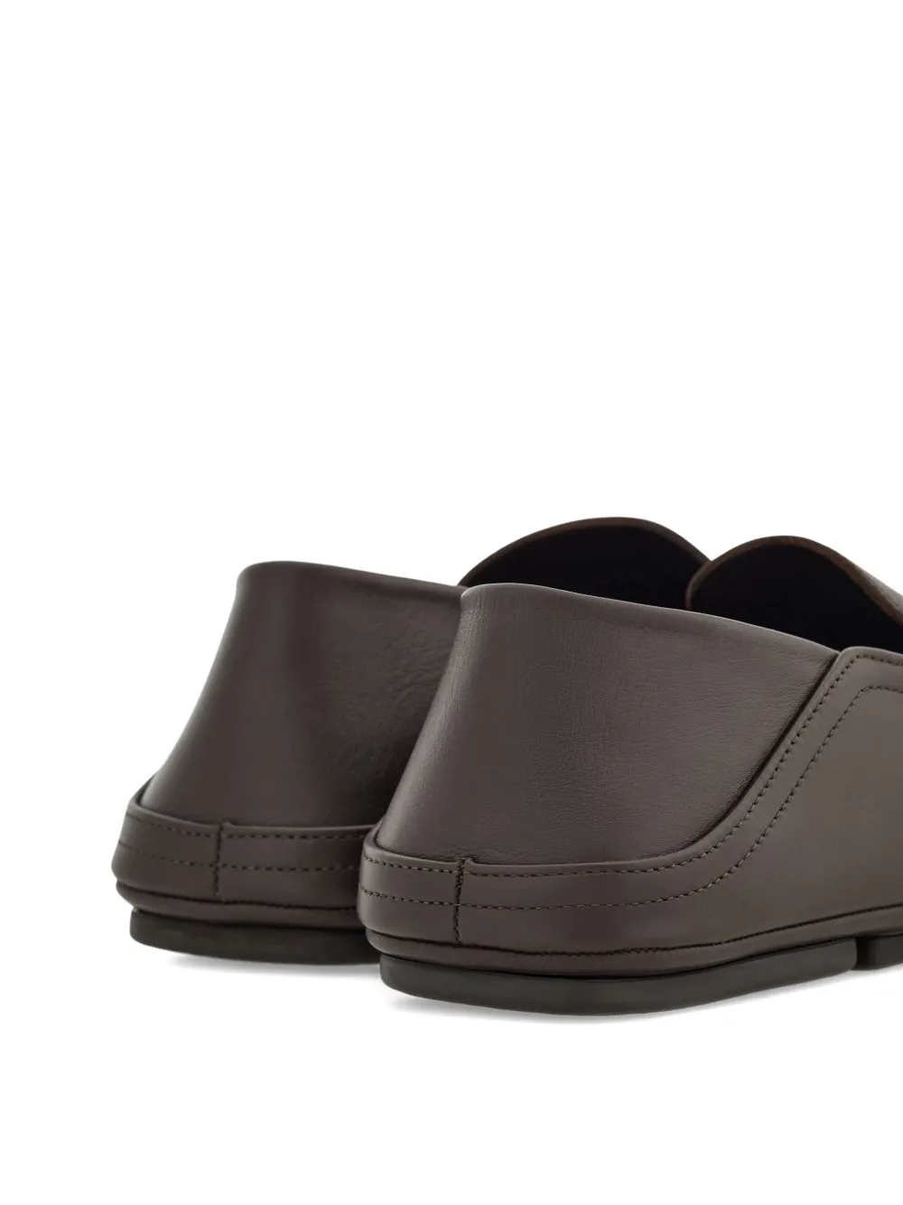 Ferragamo Gancini loafers Brown
