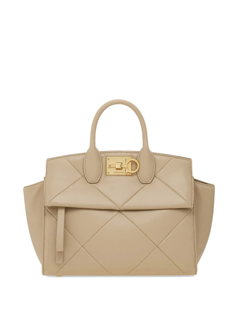Ferragamo medium Studio tote bag - ニュートラル Ferragamo medium Studio tote bag - ニュートラル