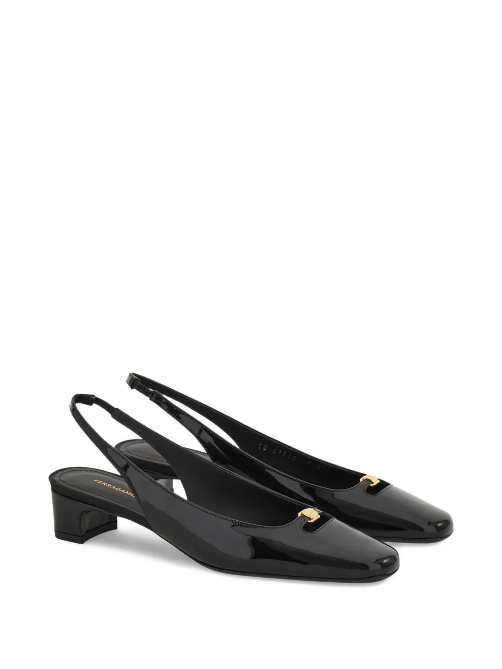 Ferragamo 30mm cut-out slingback pumps | Heeled Pumps | Image 2