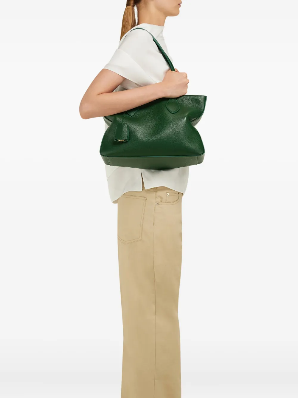 Ferragamo medium Star-shaped tote bag - Groen