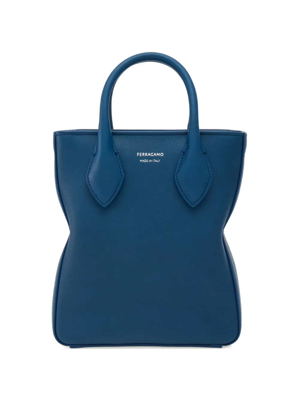 Ferragamo small North-South bag - ブルー Ferragamo small North-South bag - ブルー