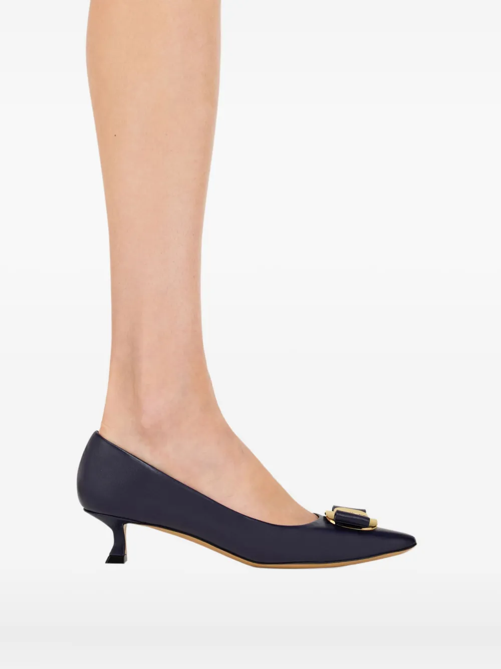 Ferragamo 40mm New Vara pumps Blauw