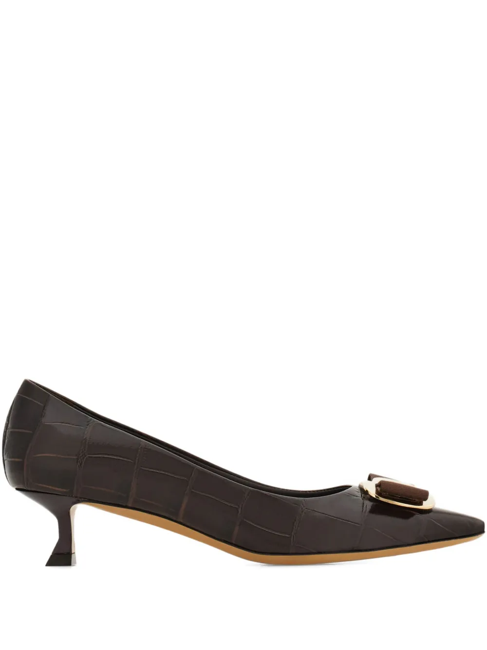 Ferragamo 40mm New Vara pumps Bruin