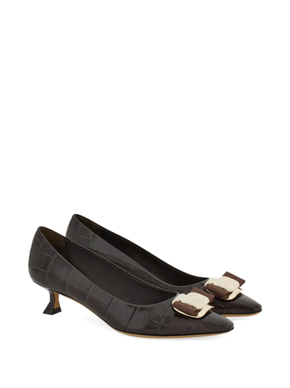 Ferragamo 40mm New Vara pumps - Bruin