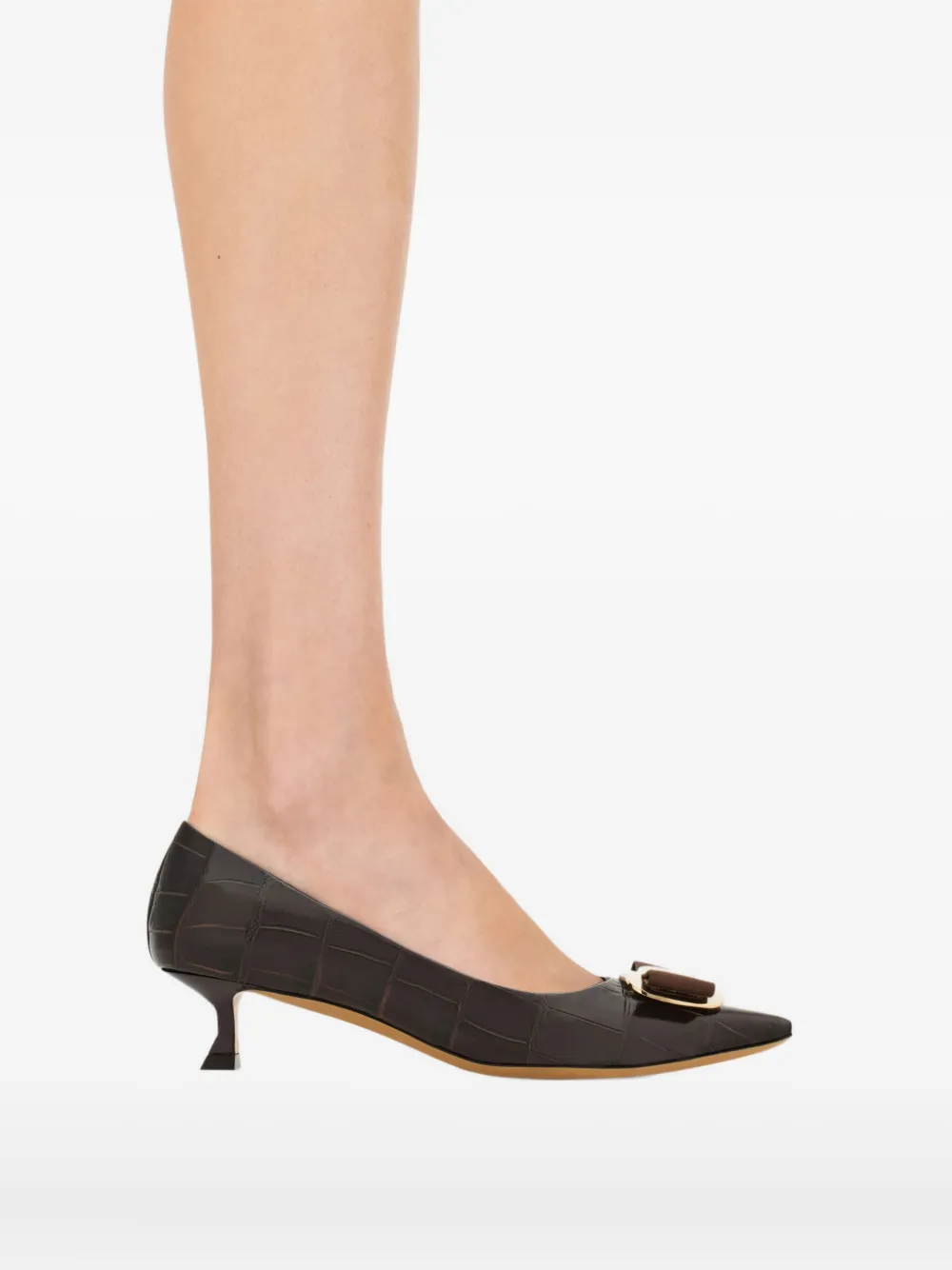 Ferragamo 40mm New Vara pumps Bruin
