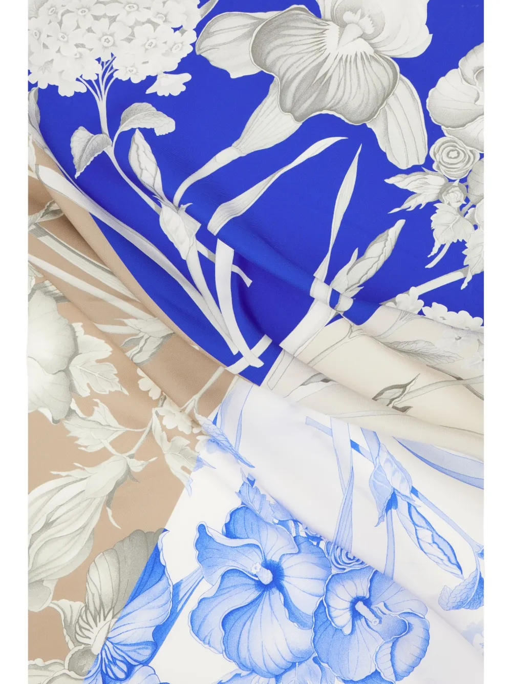 Ferragamo Zijden sjaal Blauw