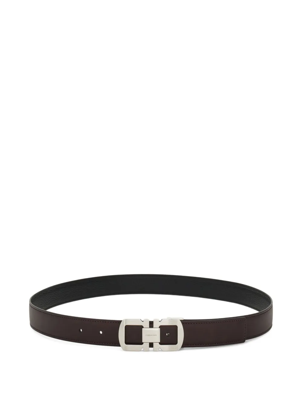 Ferragamo reversible Gancini belt | Brown | Image 1