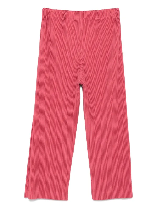 Homme Plissé Issey Miyake Monthly Color April Trousers | Pink