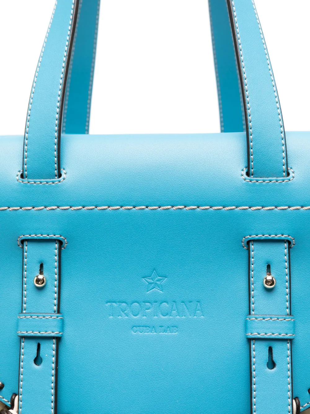 CUBA LAB Tropicana Capri shopper Beige