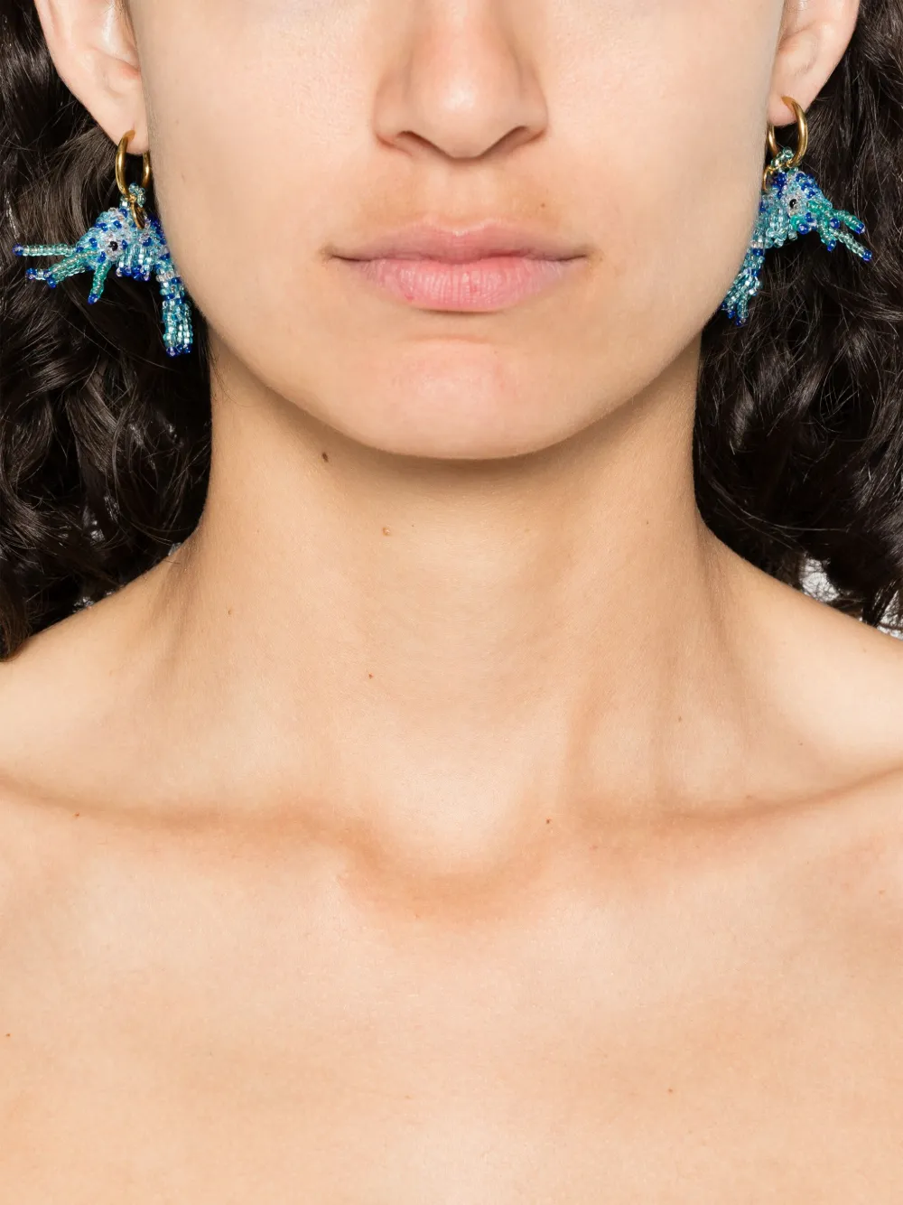 AMORI MORI Gambero earrings - Goud