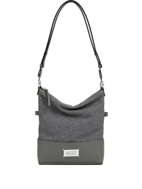 Maison Margiela■5AC バケットバッグ Light gray Maison Margiela 5AC Shoulder Bag | Grey | FARFETCH