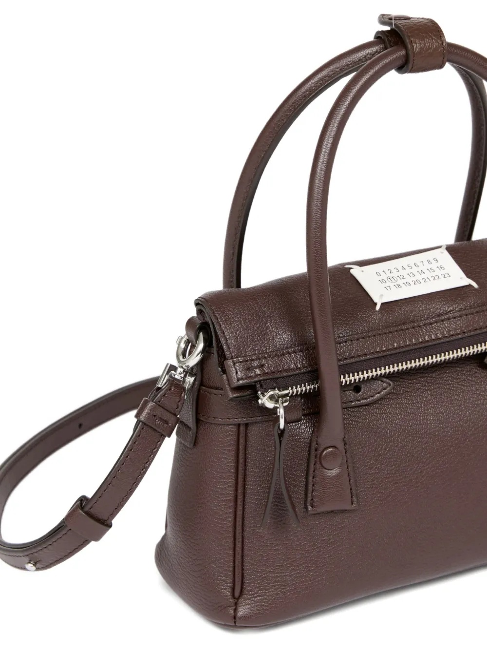 Maison Margiela 5ac Logo-label Tote Bag In Brown