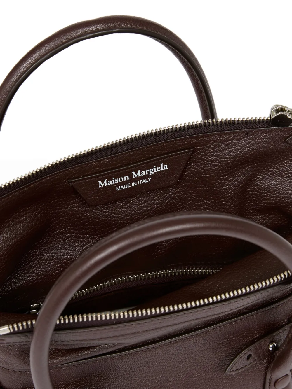 Maison Margiela 5ac Logo-label Tote Bag In Brown