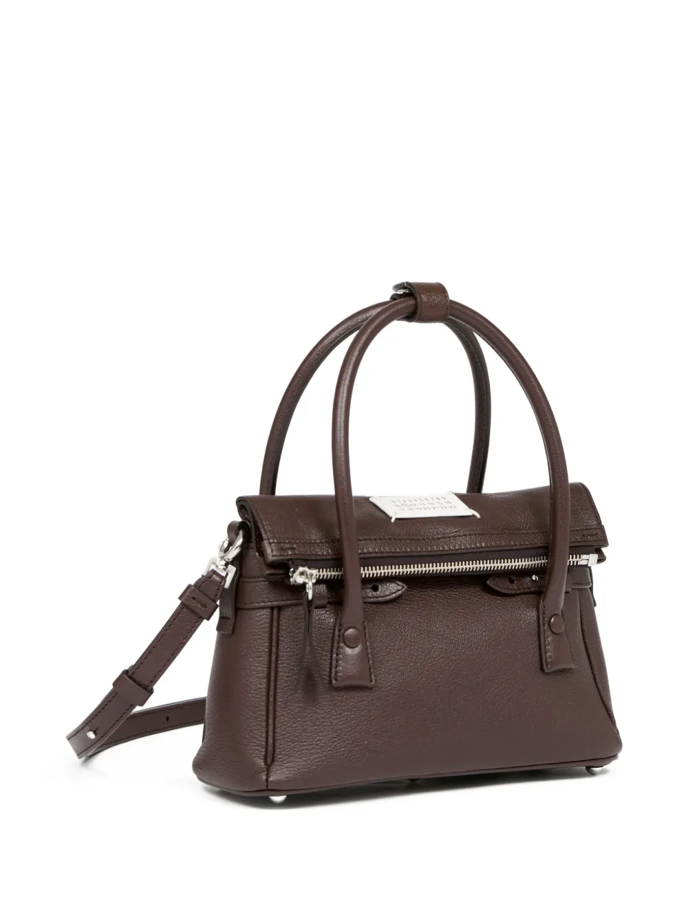 Maison Margiela 5ac Logo-label Tote Bag In Brown