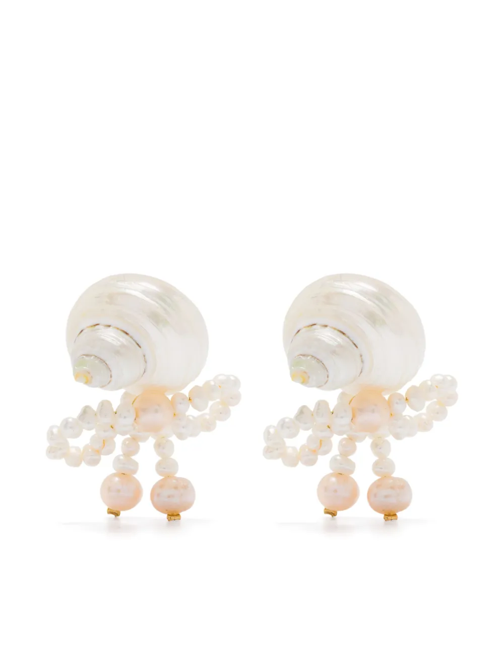AMORI MORI aretes Caracolas | dorado | Image 1