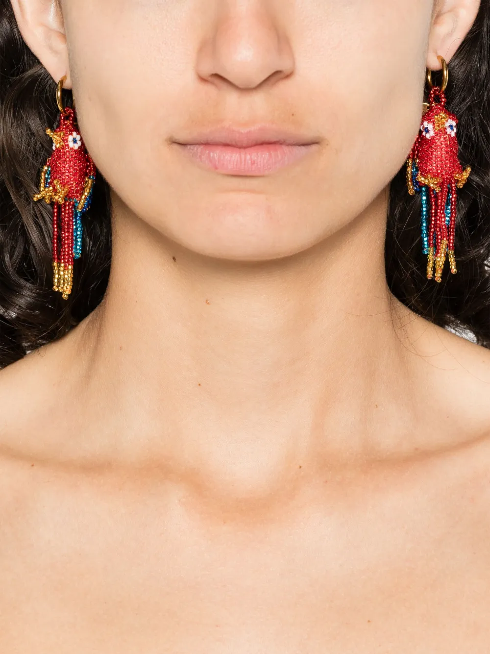 AMORI MORI Spappagallo earrings - Goud