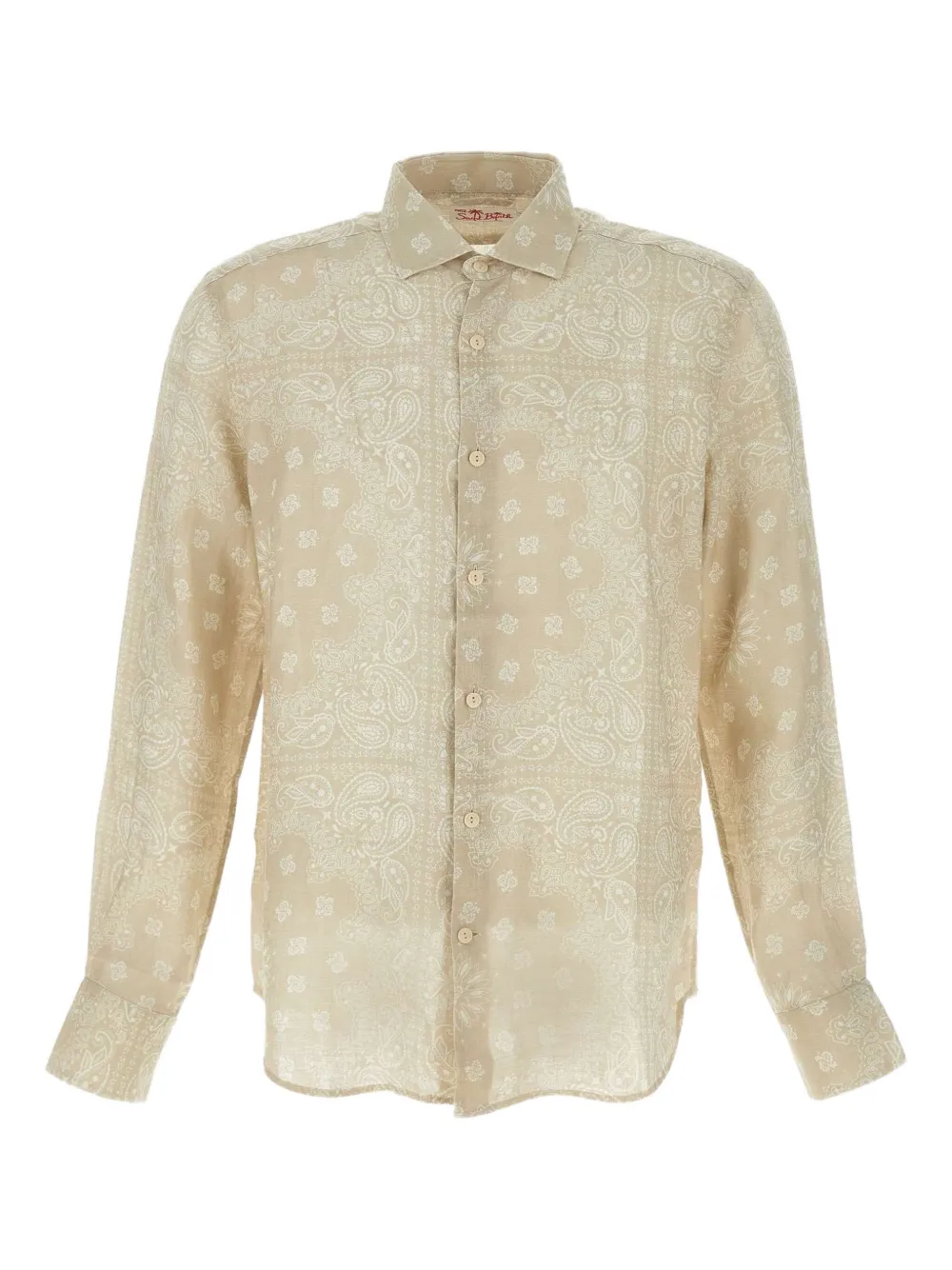 MC2 Saint Barth camisa con estampado de bandana | neutro | Image 1