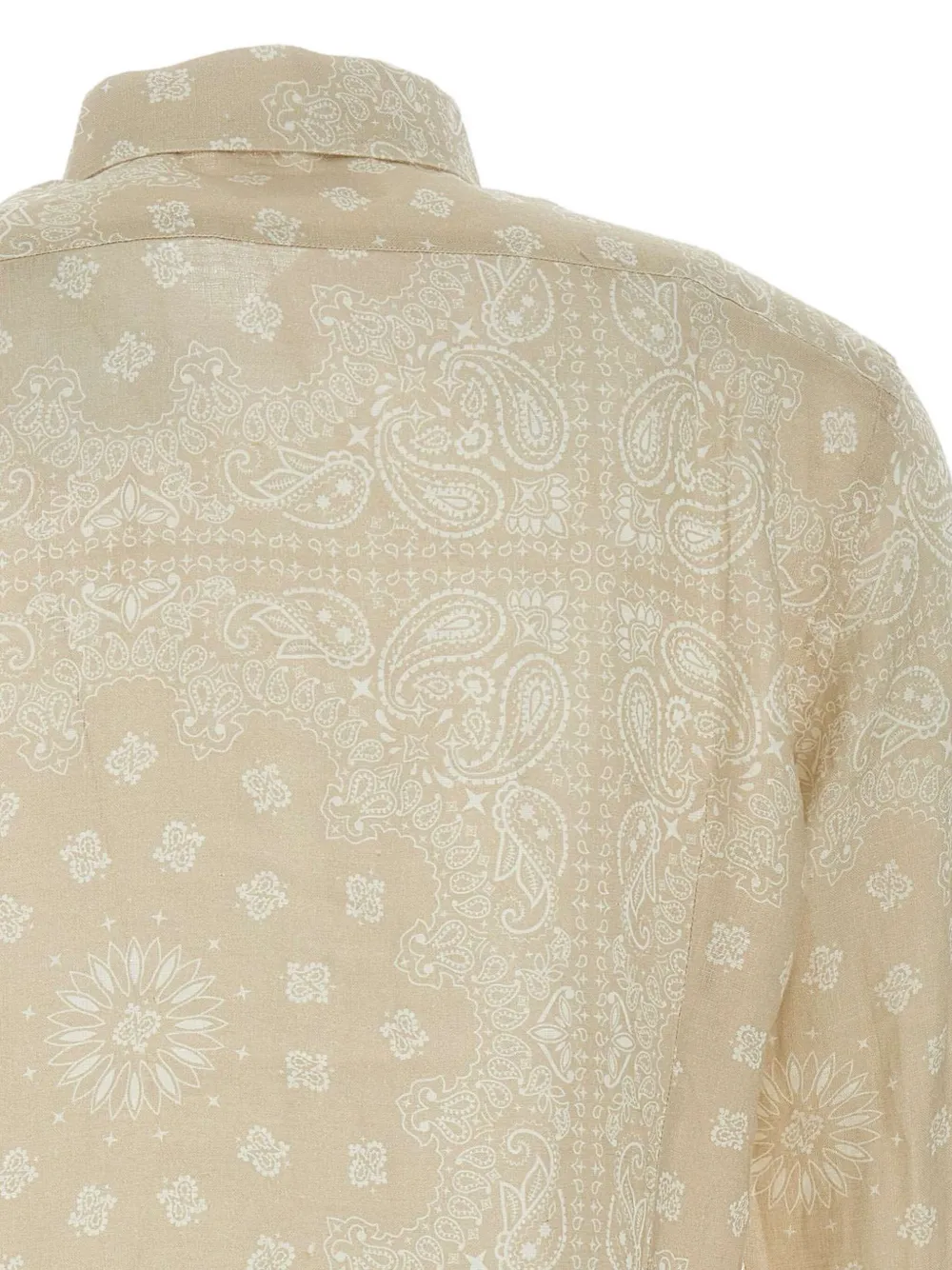 MC2 Saint Barth Overhemd met bandanaprint Beige
